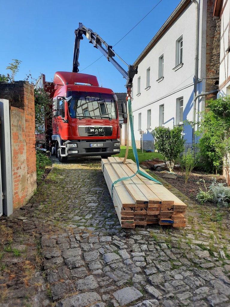 komfortable Lieferung von Holz Beck in Apolda